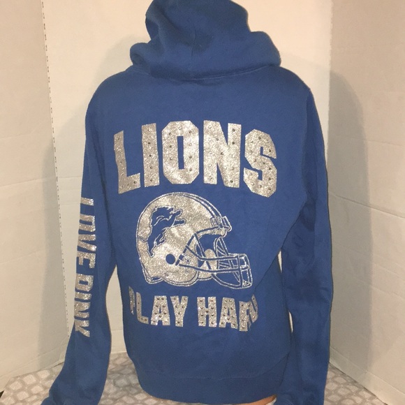 Victoria's Secret Tops - Victoria's Secret NFL Lions BLING SweatShirt Top